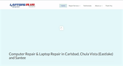 Desktop Screenshot of laptopspluswest.com